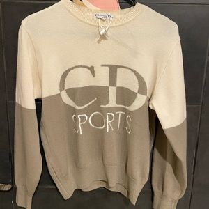 ❤️sold❤️Dior sweater vintage